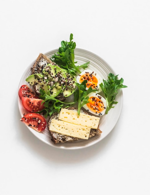 Szybkie danie na talerzu